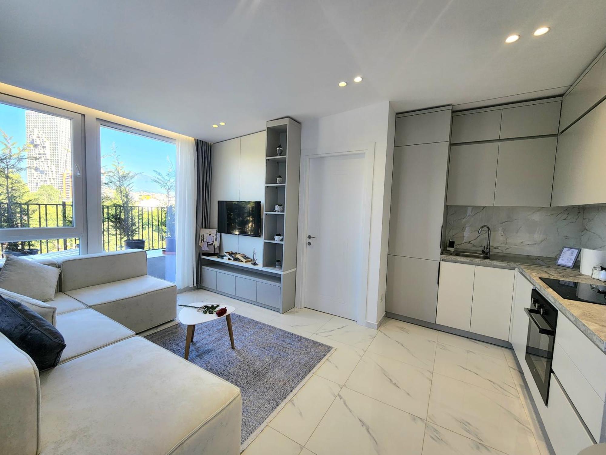 טיראנה Penthouse With A City View מראה חיצוני תמונה